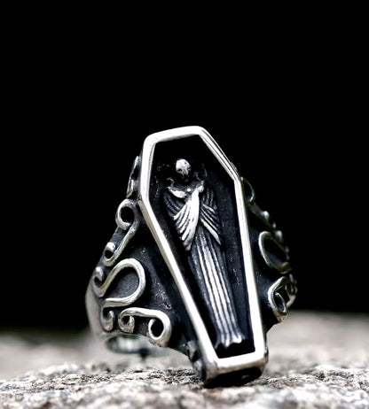 Vampire Coffin Ring