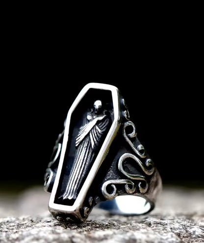 Vampire Coffin Ring